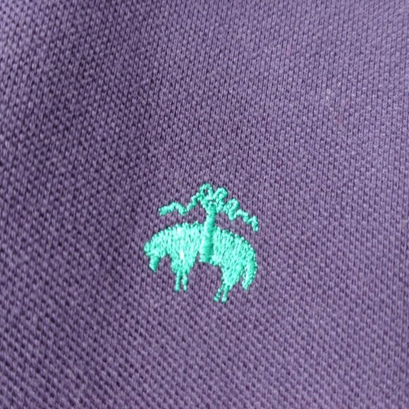 Vintage Brooks Brothers Polo Shirt‎ Mens L Navy Golden Fleece THOM Browne Golf - Picture 4 of 11